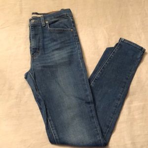 Levi’s Mile High Super Skinny Jeans Size 28